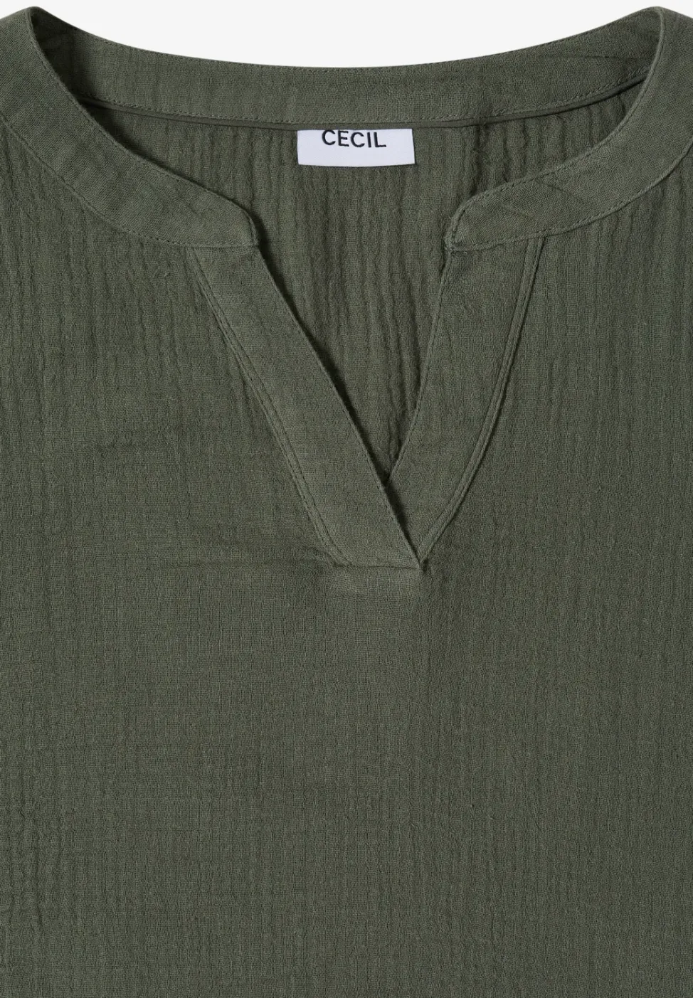 Robe longueur genou en qualité mousseline