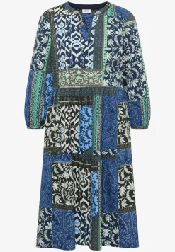 Robe longueur genou en qualité seersucker