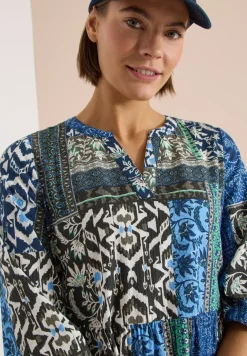Robe longueur genou en qualité seersucker