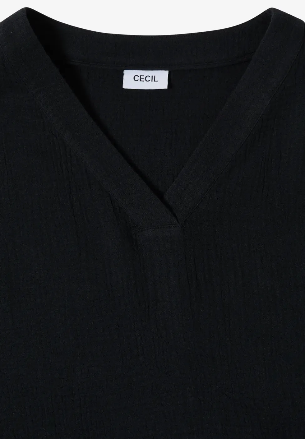 Robe longueur genou en qualité mousseline