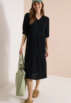 Robe longueur genou en qualité mousseline