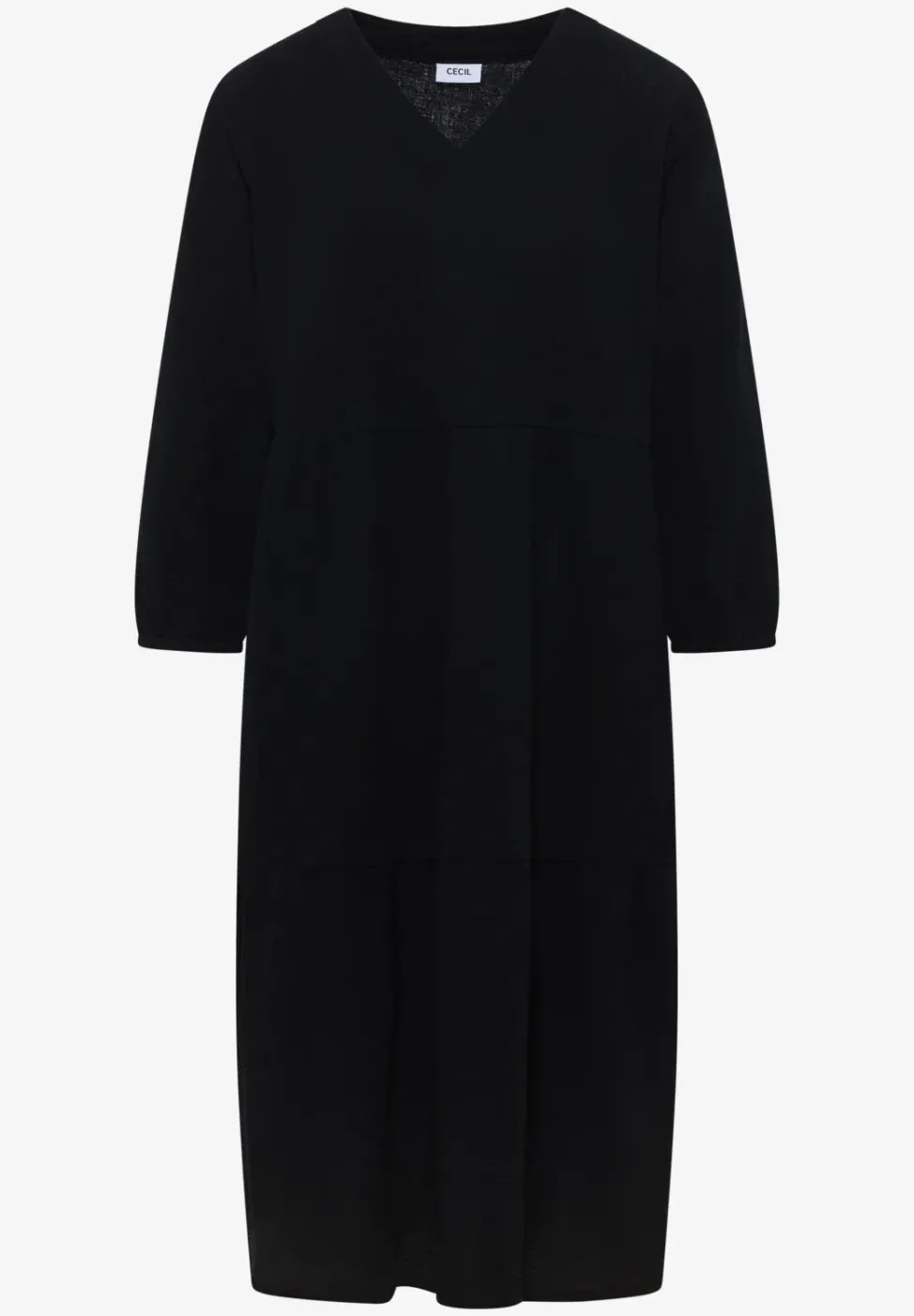 Robe longueur genou en qualité mousseline