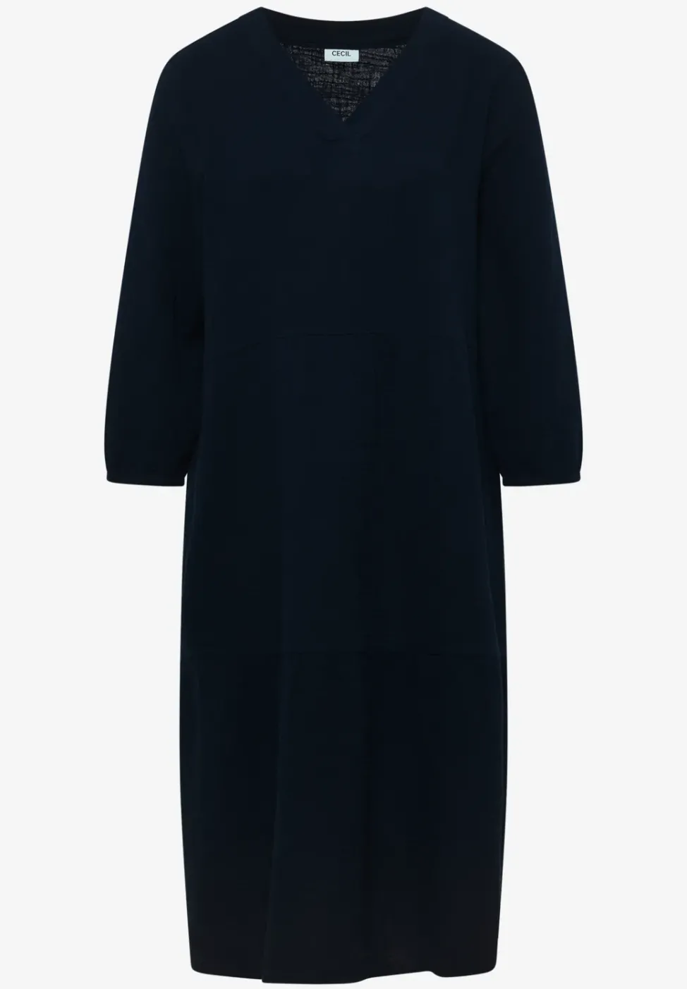 Robe longueur genou en qualité mousseline