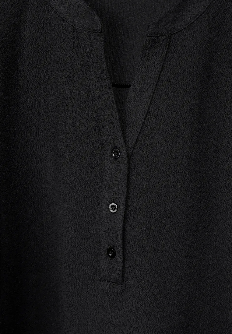 Robe à manches longues de couleur unie
