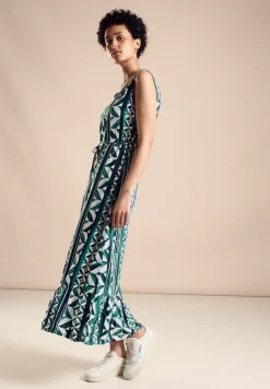 Robe maxi à imprimé