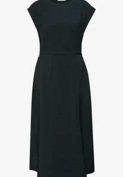 Robe midi avec décolleté U-Boot