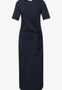 Robe midi avec détail de nœuds