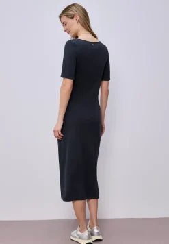 Robe midi avec détail de nœuds