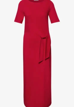 Robe midi avec détail de nœuds