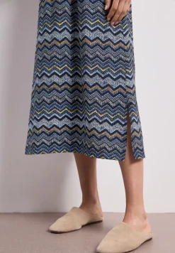 Robe midi avec jupe structurée