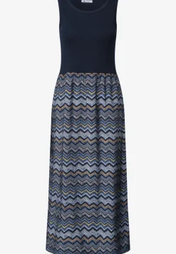 Robe midi avec jupe structurée