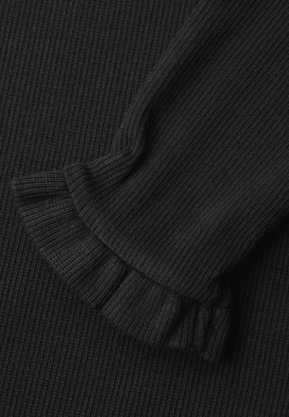 Robe midi en structure côtelée