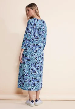 Robe midi imprimée