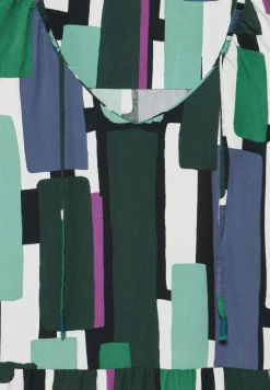 Robe midi imprimée