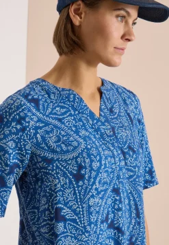 Robe midi imprimée paisley
