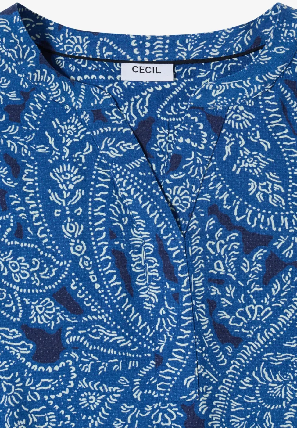 Robe midi imprimée paisley