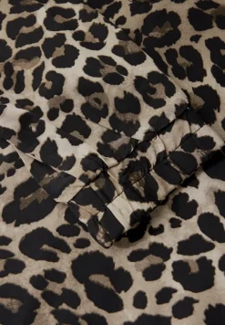 Robe midi à motifs