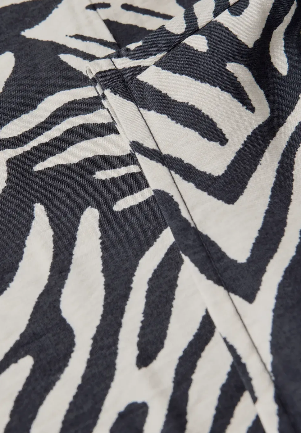 Robe midi à motifs