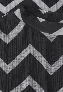 Robe plissée en maille