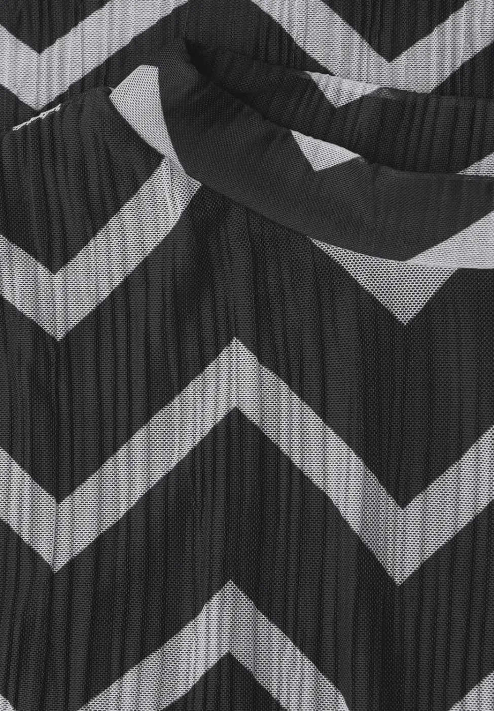 Robe plissée en maille