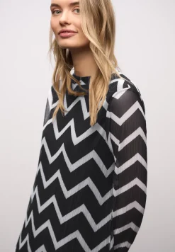 Robe plissée en maille