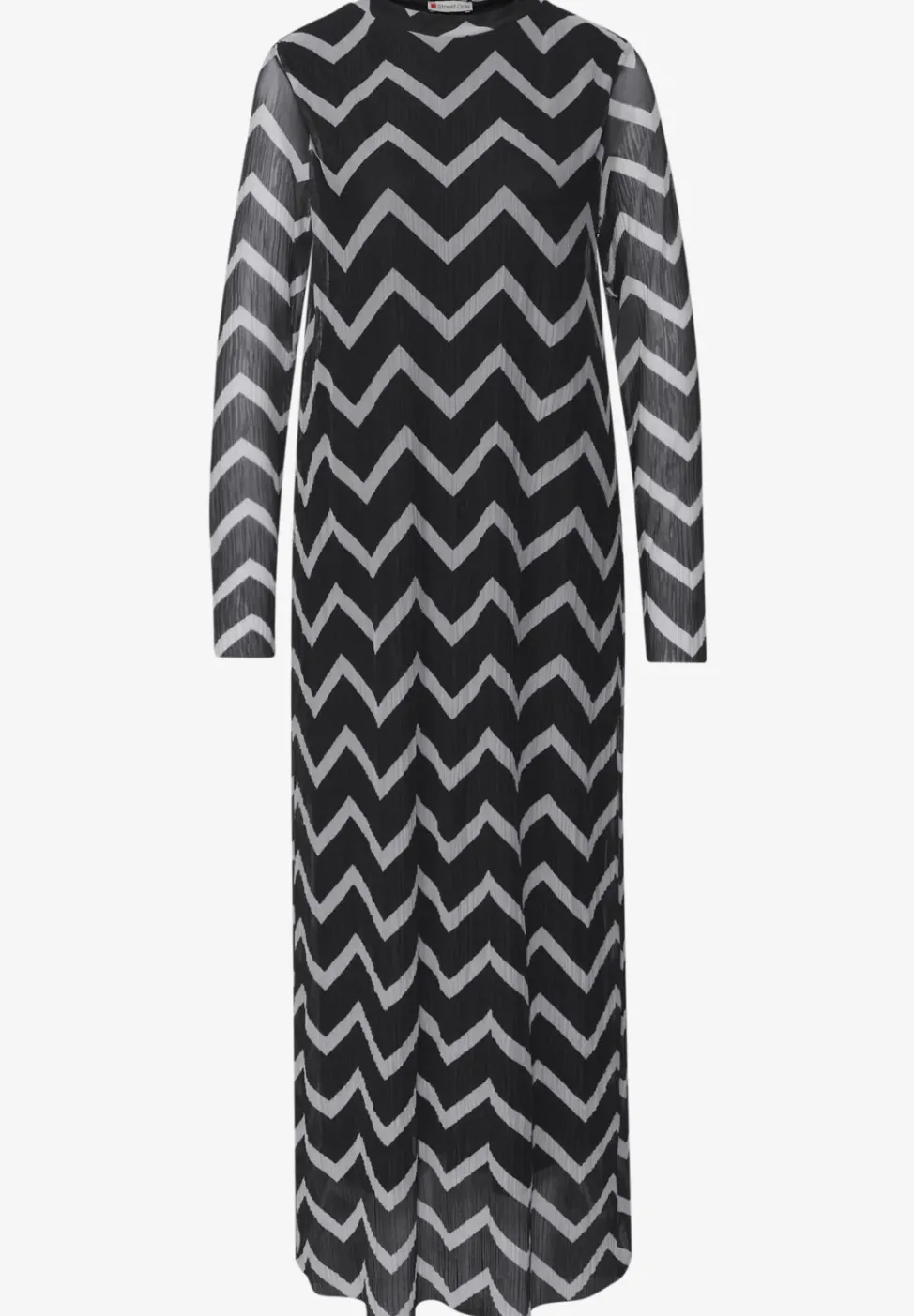 Robe plissée en maille