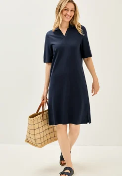 Robe polo piquée