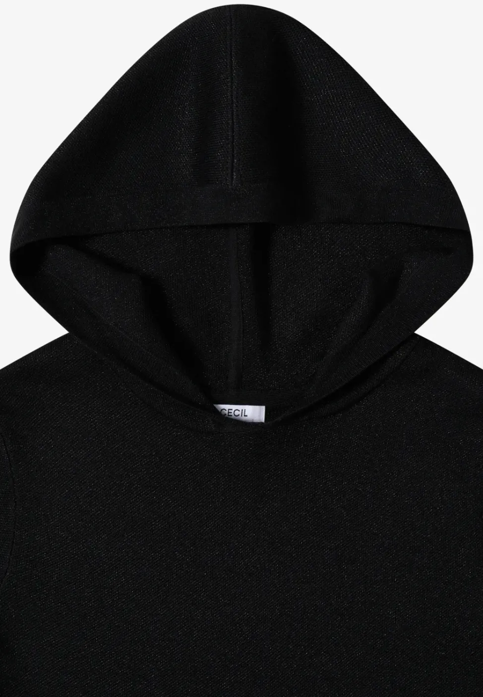 Robe scintillante avec capuche
