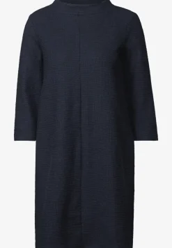 Robe structurée en couleur unie