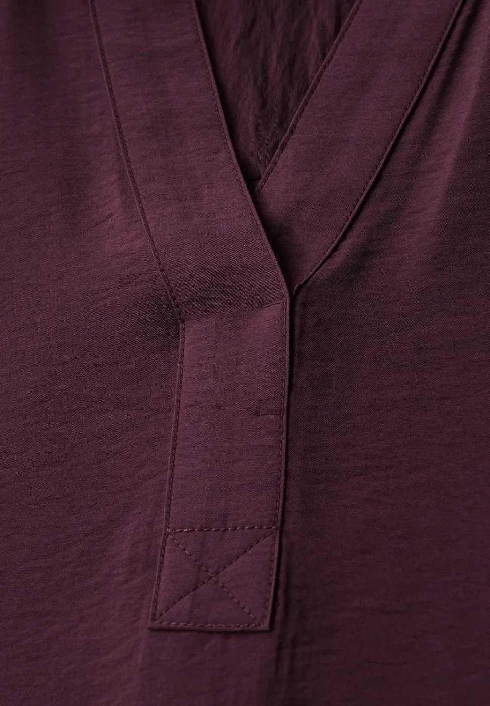 Robe structurée en couleur unie