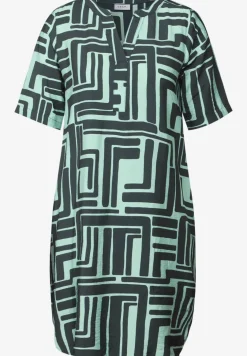Robe structurée à motifs