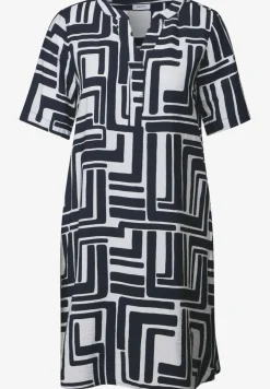 Robe structurée à motifs
