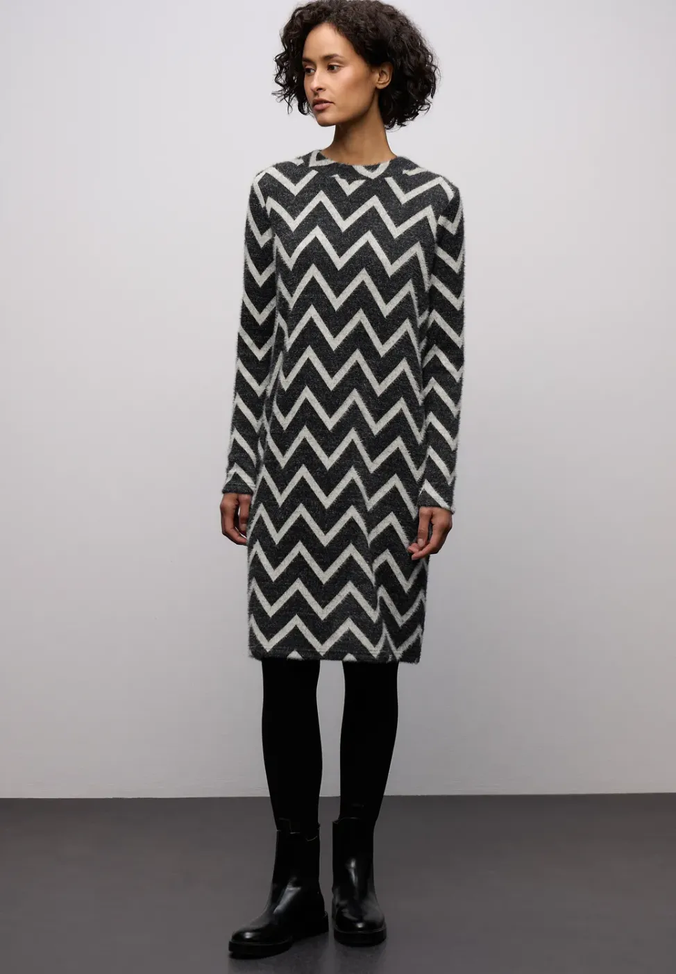 Robe t-shirt à motifs