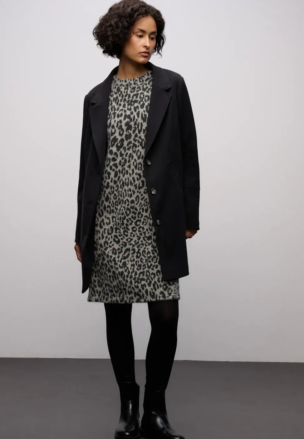 Robe t-shirt à motifs