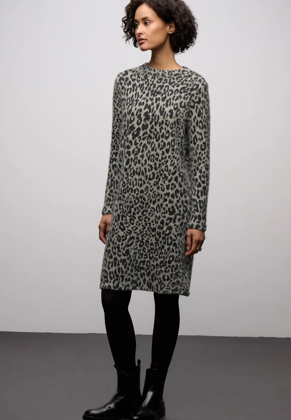 Robe t-shirt à motifs