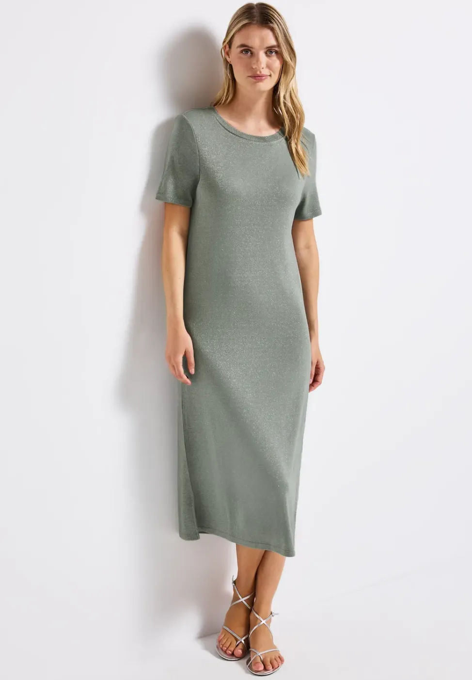 Robe T-shirt scintillante