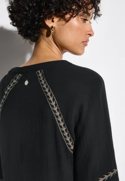 Robe-tunique avec broderie
