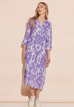 Robe tunique avec imprimé