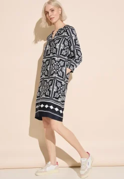 Robe tunique avec imprimé