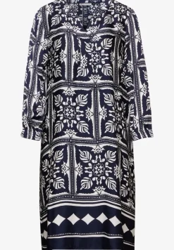 Robe tunique avec imprimé