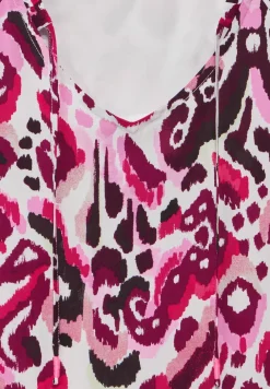 Robe tunique avec imprimé