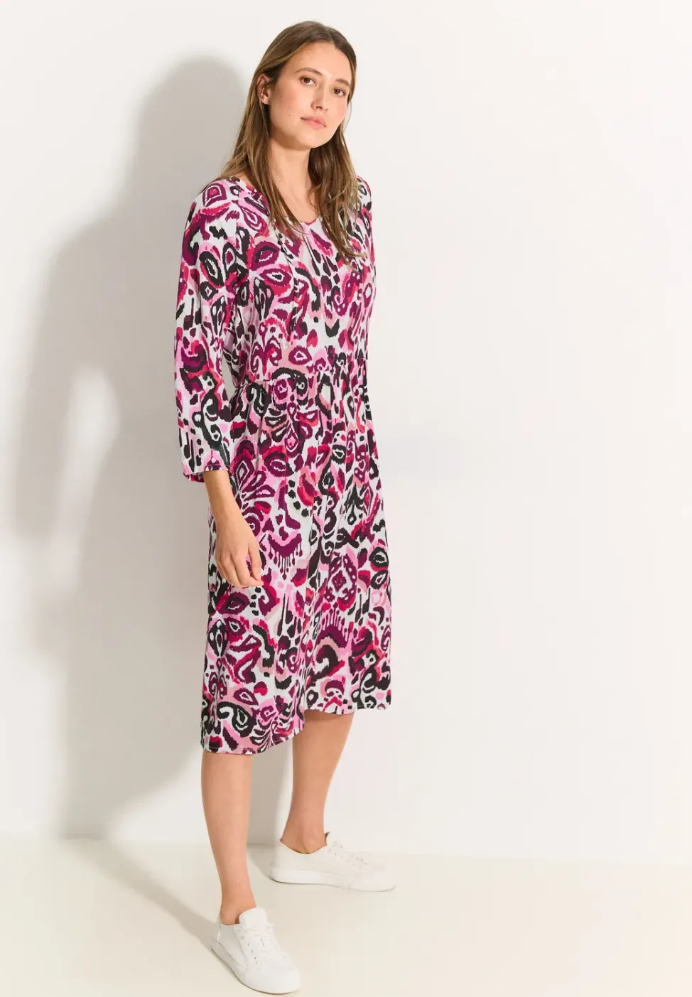 Robe tunique avec imprimé