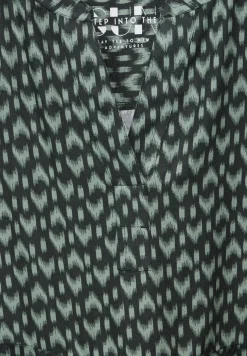 Robe tunique avec imprimé