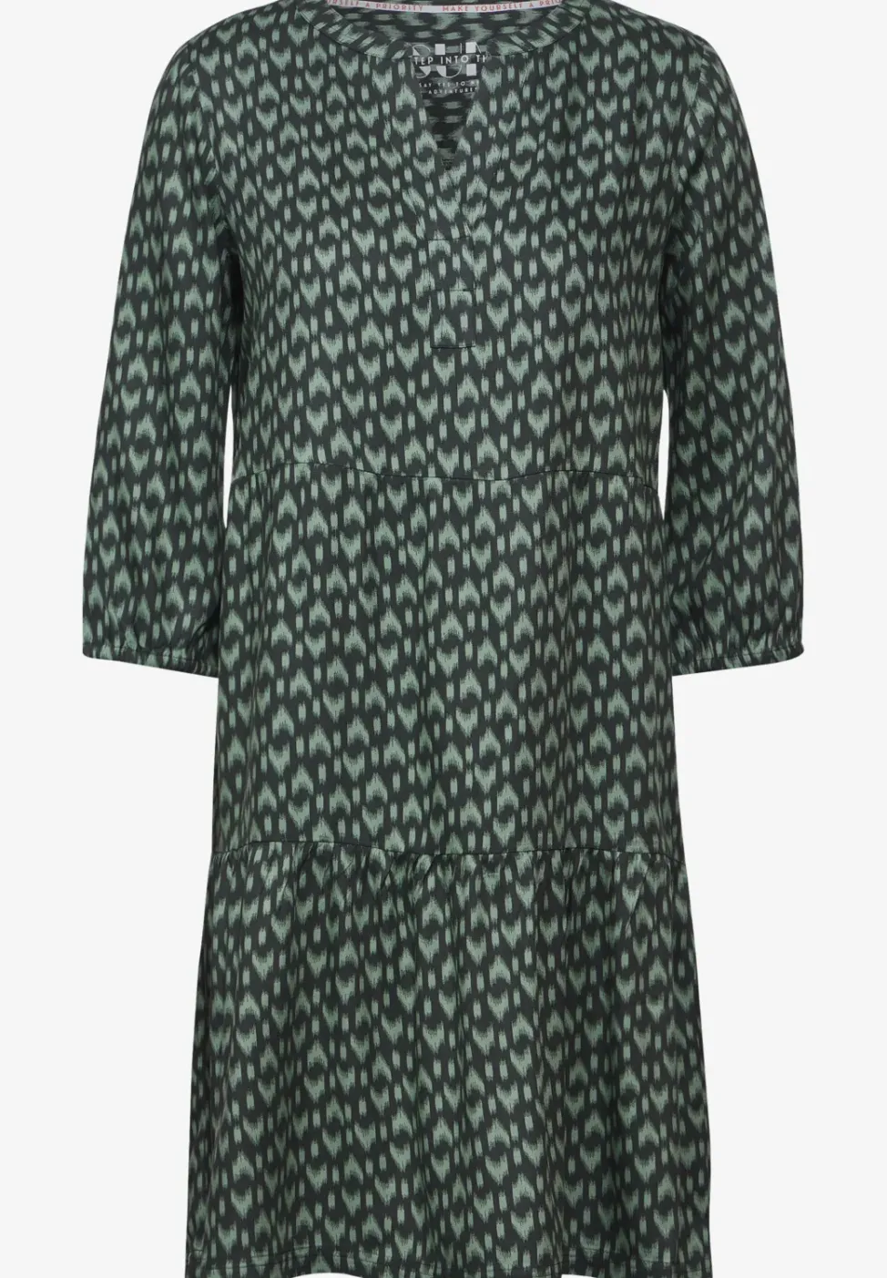 Robe tunique avec imprimé