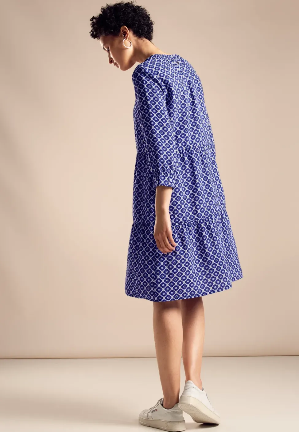 Robe tunique à imprimé