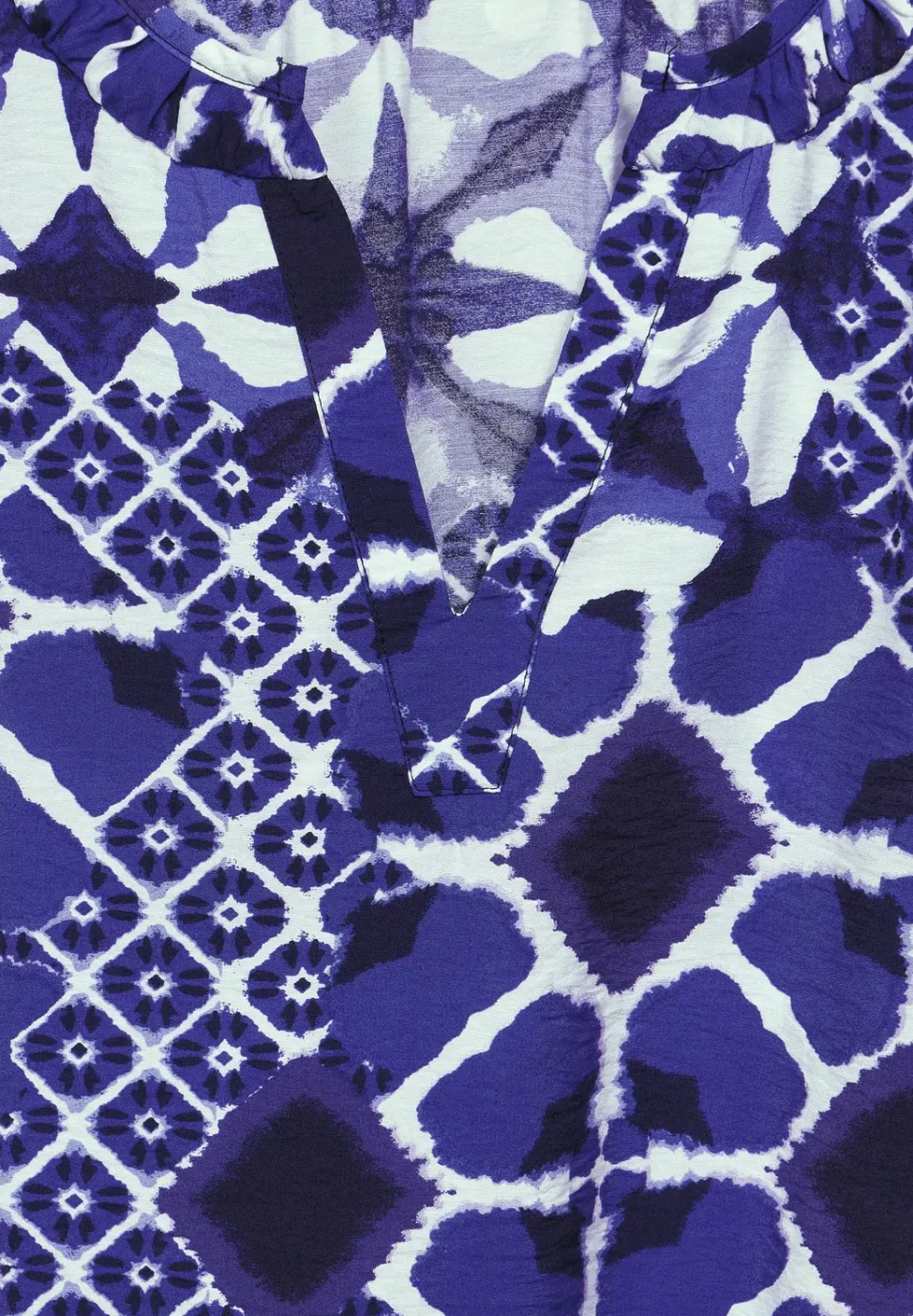Robe tunique à imprimé