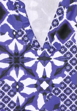 Robe tunique à imprimé