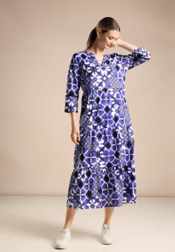 Robe tunique à imprimé