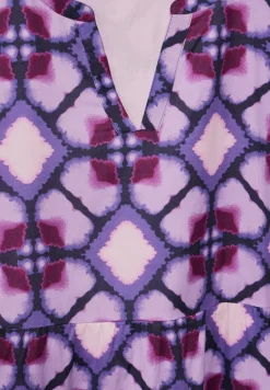 Robe tunique à imprimé