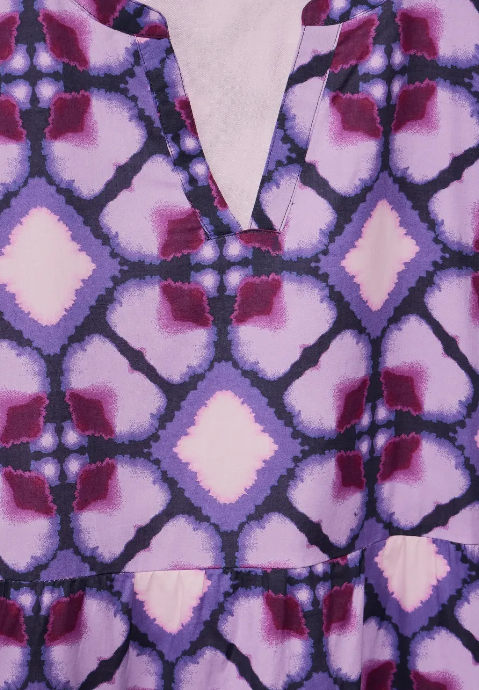 Robe tunique à imprimé
